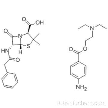 Procaina penicillina G CAS 54-35-3